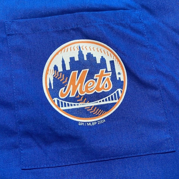 ❗️SOLD❗️Cherokee MLB 2004 New York Mets Scrub Uniform - Picture 2 of 7
